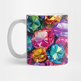 Shiny Colorful Gems Mug